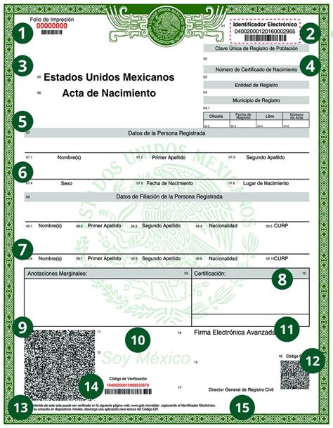 Actas certificadas en línea